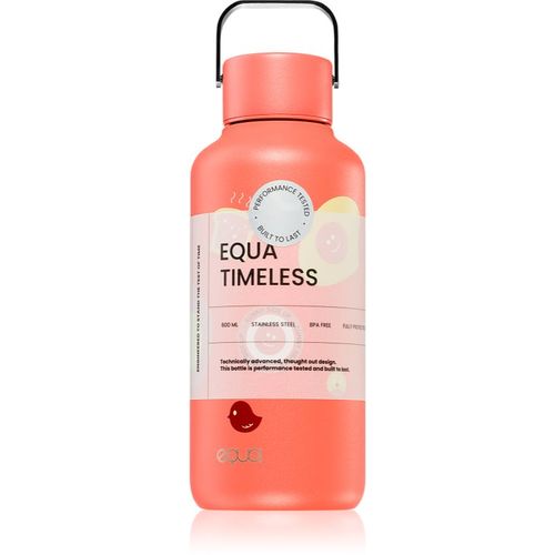 Timeless botella de acero inoxidable para agua pequeña color Sunny Side Up 1 ud - EQUA - Modalova