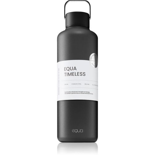 Timeless botella de acero inoxidable para agua color Dark 1 ud - EQUA - Modalova