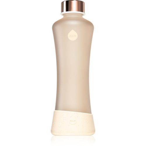 Glass botella de agua de cristal con efecto mate color Ginger 1 ud - EQUA - Modalova