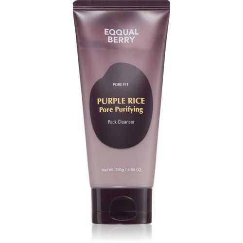 Purple Rice Pore Purifying Pack Cleanser espuma de limpieza profunda con efecto exfoliante 130 g - EQQUALBERRY - Modalova