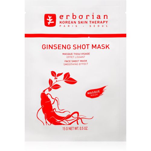 Ginseng Shot Mask Zellschicht-Maske mit glättender Wirkung 15 g - Erborian - Modalova