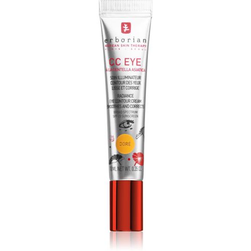 CC Eye crema tonificante y reafirmante para contorno de ojos SPF 20 tono Doré 10 ml - Erborian - Modalova