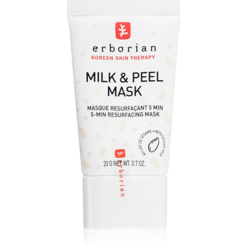 Milk & Peel maschera esfoliante per una pelle luminosa e liscia 20 g - Erborian - Modalova