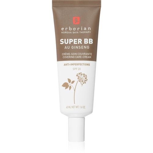 Super BB BB cream per una pelle perfetta e uniforme SPF 20 colore Chocolat 40 ml - Erborian - Modalova