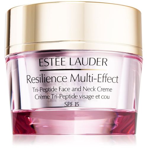 Resilience Multi-Effect Tri-Peptide Face and Neck Creme SPF 15 crema intensamente nutritiva para pieles normales y mixtas SPF 15 50 ml - Estée Lauder - Modalova