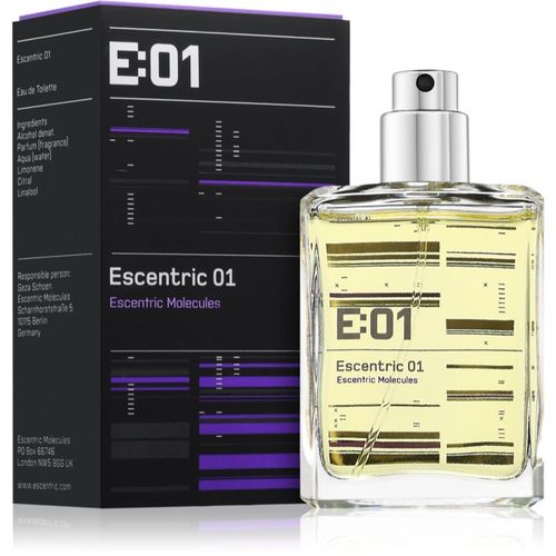 Escentric 01 Eau de Toilette unisex + Case 30 ml - Escentric Molecules - Modalova