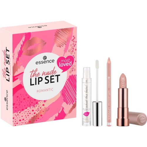 The Nude Lip Set confezione regalo per le labbra Romantic - essence - Modalova