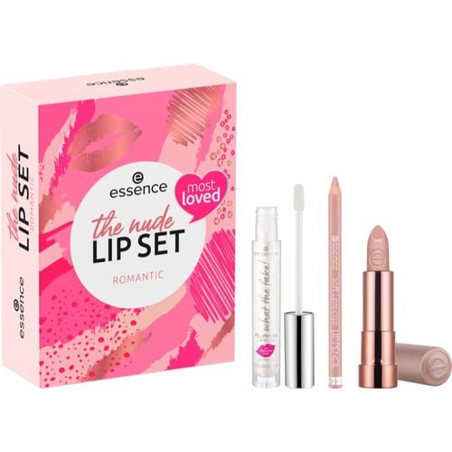 The Nude Lip Set lote de regalo para labios Romantic - essence - Modalova