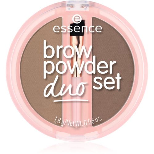 Brow Powder Duo kit para cejas tono 01 Light 1.8 g - essence - Modalova