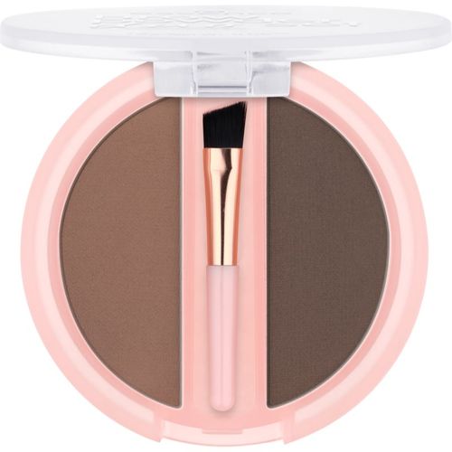 Brow Powder Duo kit para cejas tono 02 Medium 1.8 g - essence - Modalova