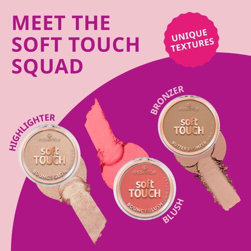 Soft Touch colorete cremoso matificante tono 10 antique bloom 5 g - essence - Modalova