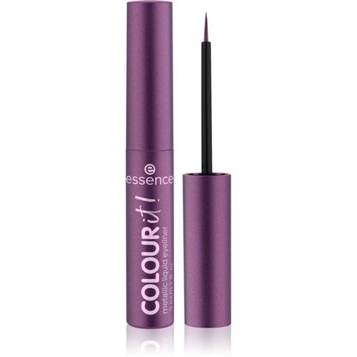 COLOUR it! delineador de ojos metálico tono 02 Dark Cherry 3 ml - essence - Modalova