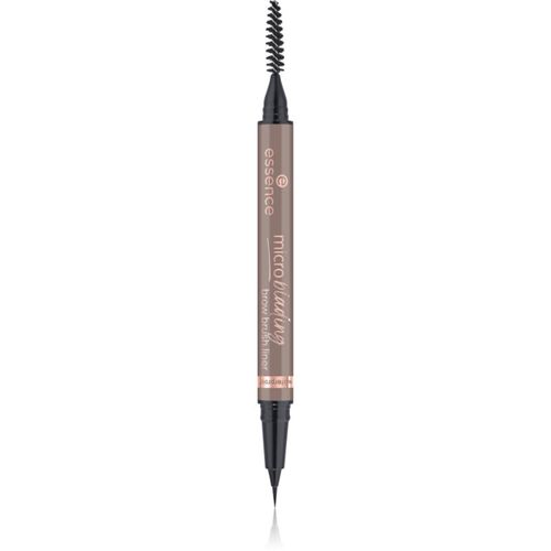 Microblading lápiz para cejas con pincel tono Light Brown 0.6 ml - essence - Modalova