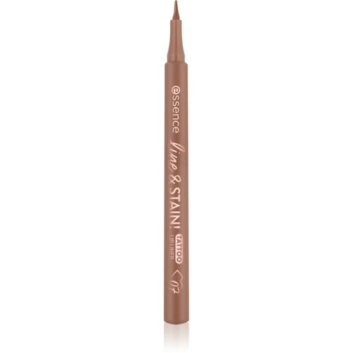 Line & STAIN! TATTOO rotulador delineador de labios con efecto de larga duración tono 07 Trufflemaker 1.1 ml - essence - Modalova