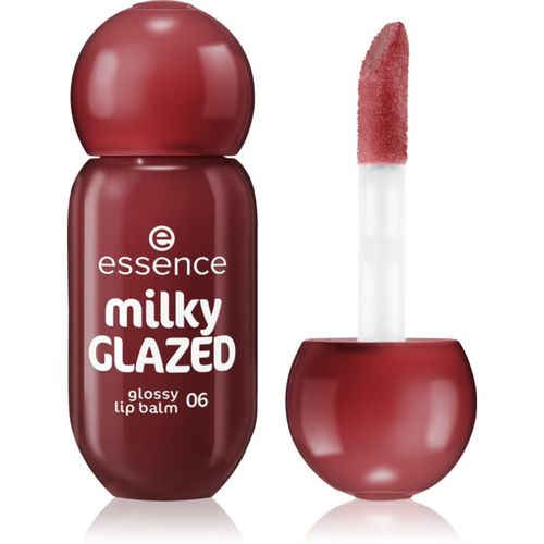 Milky GLAZED bálsamo labial con color con brillo tono 06 Cherry on Top 4 ml - essence - Modalova