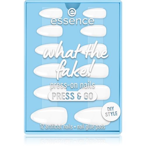 WHAT THE FAKE! uñas postizas 02 bare white - essence - Modalova