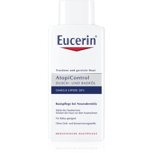 AtopiControl aceite de ducha y baño para pieles secas y con picor 400 ml - Eucerin - Modalova