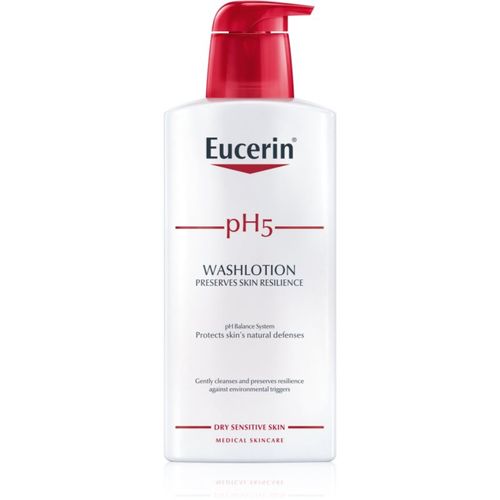 PH5 Wash Lotion emulsión limpiadora para pieles secas y sensibles 400 ml - Eucerin - Modalova