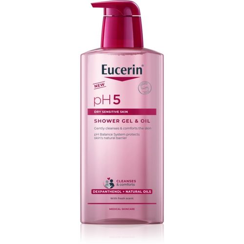 PH5 Shower Gel & Oil gel de ducha calmante 400 ml - Eucerin - Modalova