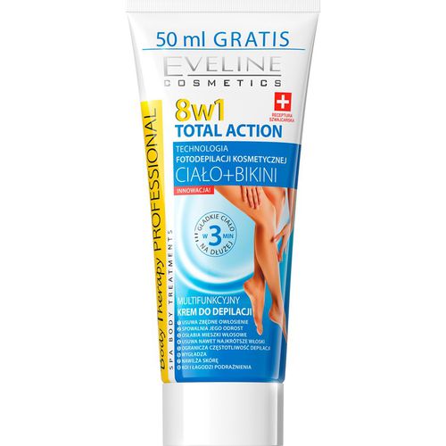 Total Action crema depilatoria per le gambe 8 in 1 200 ml - Eveline Cosmetics - Modalova