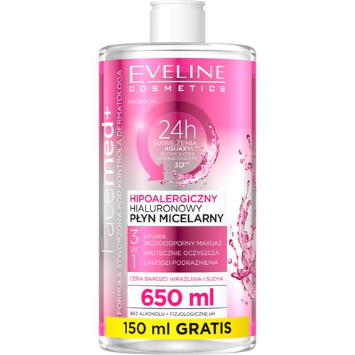 FaceMed+ acqua micellare detergente 650 ml - Eveline Cosmetics - Modalova