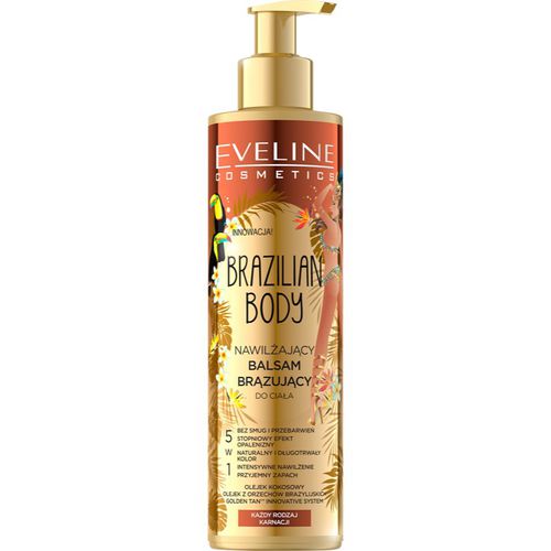 Brazilian Body balsamo autoabbronzante per un'abbronzatura graduale 200 ml - Eveline Cosmetics - Modalova