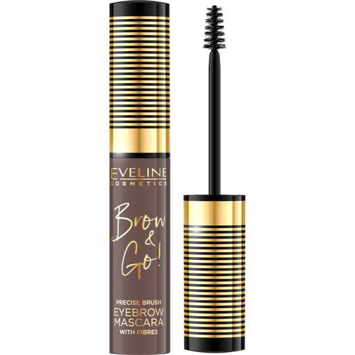 Brow & Go! mascara per sopracciglia colore 01 Light 6 ml - Eveline Cosmetics - Modalova