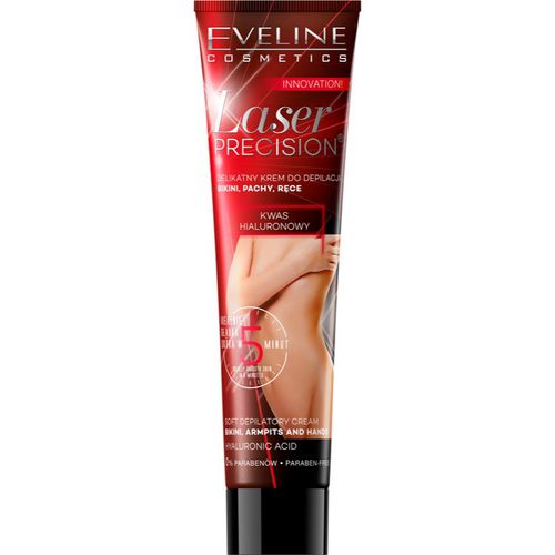 Laser Precision crema depilatoria para brazos, axilas e ingles para pieles secas y sensibles 125 ml - Eveline Cosmetics - Modalova