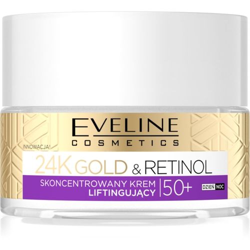K Gold & Retinol 50+ crema con efecto lifting 50+ 50 ml - Eveline Cosmetics - Modalova