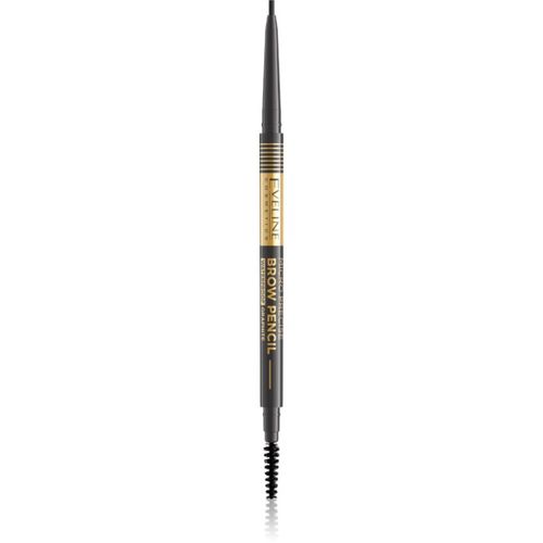 Micro Precise lápiz de cejas resistente al agua con cepillo 2en1 tono 04 Graphite 4 g - Eveline Cosmetics - Modalova