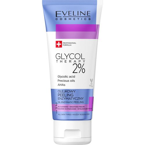 Glycol Therapy exfoliante enzimático con AHA ácidos con aceites preciosos 100 ml - Eveline Cosmetics - Modalova