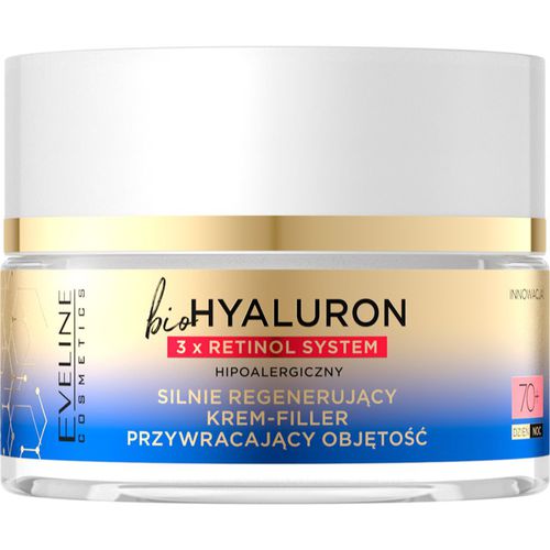 Bio Hyaluron 3x Retinol System crema regeneradora intensa 70+ 50 ml - Eveline Cosmetics - Modalova