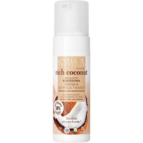 Rich Coconut espuma limpiadora suave con probióticos 150 ml - Eveline Cosmetics - Modalova