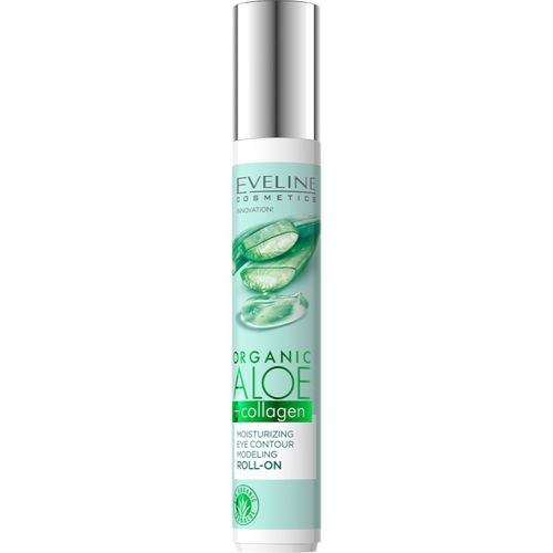 Organic Aloe+Collagen roll-on para contorno de ojos con efecto humectante 15 ml - Eveline Cosmetics - Modalova