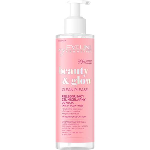 Beauty & Glow Clean Please! gel micellare detergente 200 ml - Eveline Cosmetics - Modalova