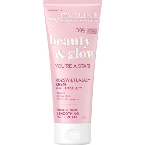 Beauty & Glow You're A Star! crema lisciante e illuminante 75 ml - Eveline Cosmetics - Modalova