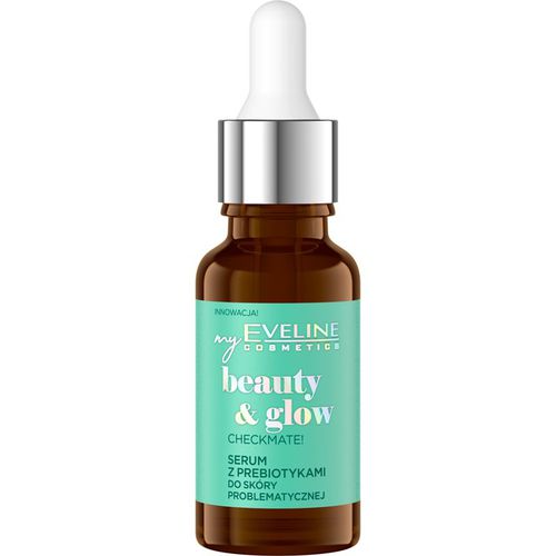 Beauty & Glow Checkmate! mattierendes Serum zur Verkleinerung erweiterter Poren mit Präbiotika 18 ml - Eveline Cosmetics - Modalova