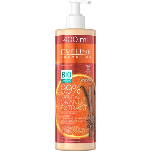 Bio Organic Natural Orange Extract crema corpo nutriente e rassodante con effetto riscaldante 400 ml - Eveline Cosmetics - Modalova