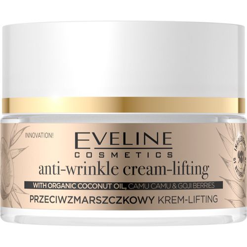 Organic Gold crema giorno e notte antirughe con olio di cocco 50 ml - Eveline Cosmetics - Modalova