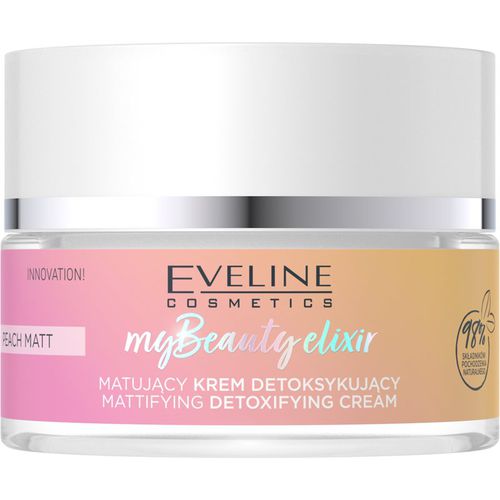 My Beauty Elixir Peach Matt crema desintoxicante con efecto mate 50 ml - Eveline Cosmetics - Modalova