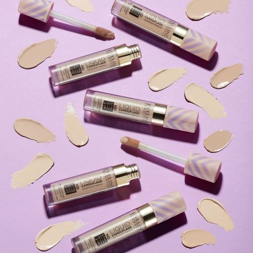 Liquid Camouflage corrector resistente al agua con ácido hialurónico tono 02 Light Vanilla 7.5 ml - Eveline Cosmetics - Modalova