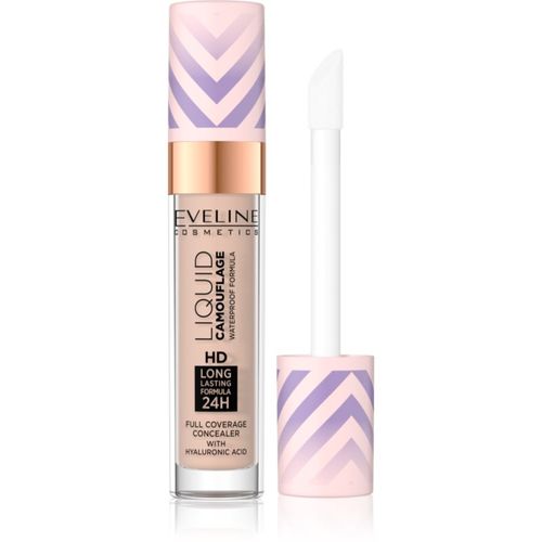 Liquid Camouflage corrector resistente al agua con ácido hialurónico tono 05 Light Sand 7.5 ml - Eveline Cosmetics - Modalova
