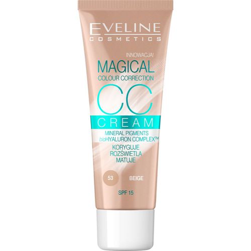 Magical Colour Correction CC cream SPF 15 colore 53 Beige 30 ml - Eveline Cosmetics - Modalova