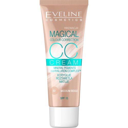 Magical Colour Correction CC cream SPF 15 colore 52 Medium Beige 30 ml - Eveline Cosmetics - Modalova