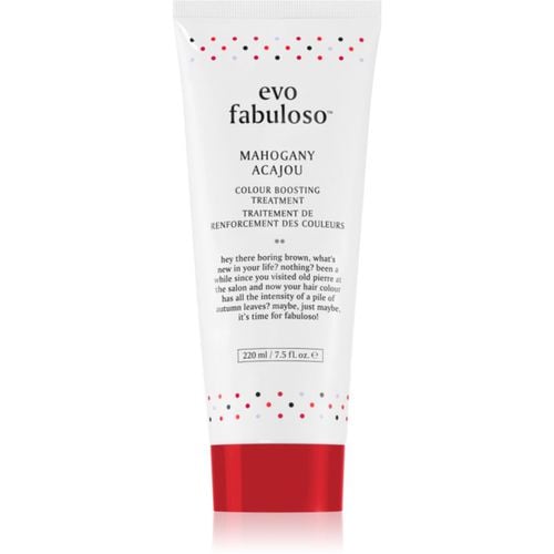 Fabuloso Colour Boosting Treatment Maske für die Haare für eine leuchtendere Haarfarbe Farbton Mahogany 220 ml - EVO - Modalova