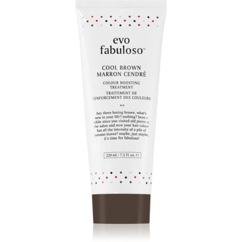 Fabuloso Colour Boosting Treatment Maske für die Haare für eine leuchtendere Haarfarbe Farbton Cool Brown 220 ml - EVO - Modalova