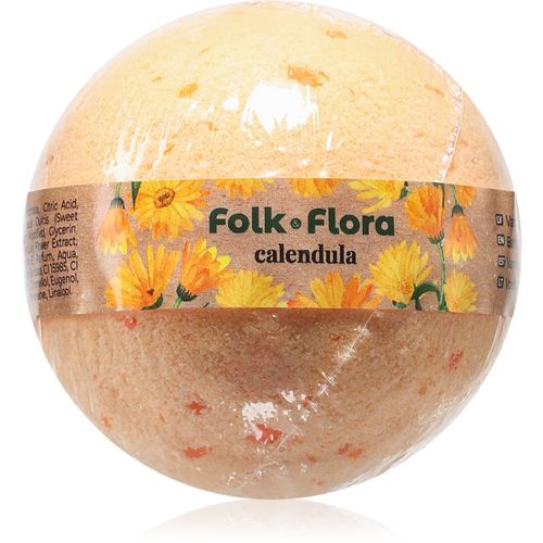 Calendula bomba de baño efervescente con caléndula 130 g - Folk & Flora - Modalova