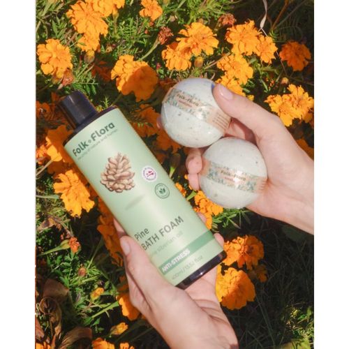 Eucalyptus bomba de baño con efectos calmantes 130 g - Folk & Flora - Modalova