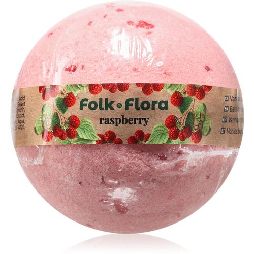 Raspberry bomba de baño 130 g - Folk & Flora - Modalova