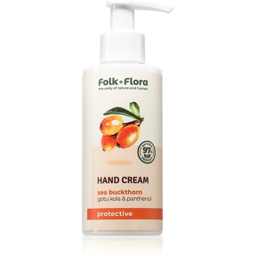 Sea Buckthorn crema de manos protectora con efecto nutritivo 150 ml - Folk & Flora - Modalova
